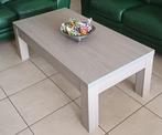 salontafel grijs, Maison & Meubles, Tables | Tables de salon, Comme neuf, 100 à 150 cm, Rectangulaire, Modern