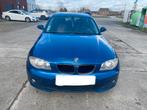 BMW 118D 5P 122ch MOD 2007 Airco ja17 ctok, Auto's, BMW, Parkeersensor, Zwart, 4 cilinders, Blauw