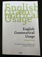English grammatical usage, Comme neuf, Enlèvement ou Envoi, Miriam Taverniers, Enseignement supérieur