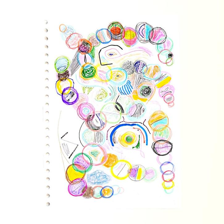 Peter Green (Fleetwood Mac) Psychedelic Drawing Artwork, Antiek en Kunst, Kunst | Schilderijen | Modern, Ophalen of Verzenden