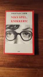 YOUP VAN 'T HEK : Niks spel, knikkers!, Boeken, Youp Van 't Hek, Ophalen of Verzenden, Zo goed als nieuw, Nederland