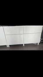 Meuble IKEA buffet armoire blanc, Ophalen, Zo goed als nieuw