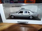 Minichamps Mercedes 560 SEL de 1990 (limited 500 pcs) 1/43, Hobby & Loisirs créatifs, MiniChamps, Voiture, Enlèvement ou Envoi