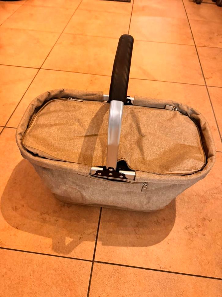 Plooibare mand voor picknick of boodschappen, Hobby en Vrije tijd, Picknickmanden, Nieuw, Ophalen of Verzenden