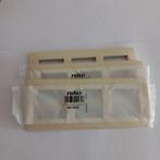 Niko 100-76300 - Drievoudige afdekplaat, 60 mm cream, Ophalen of Verzenden, Nieuw