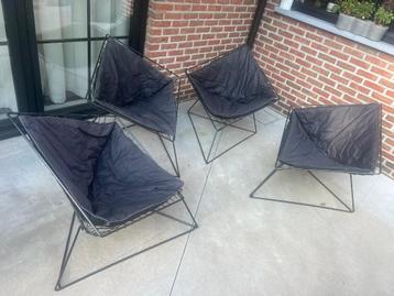 3 x Oti chair designer Niels Gammelgaard + kussens beschikbaar voor biedingen