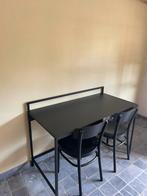 Zwarte bureau, Huis en Inrichting, Bureaus, Ophalen of Verzenden, Zo goed als nieuw, Bureau
