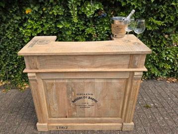 Gave BAR van massief Mango hout NIEUW  beschikbaar voor biedingen