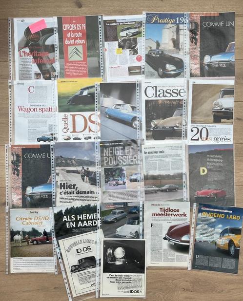 CITROEN DS - ARTIKELS, Boeken, Auto's | Folders en Tijdschriften, Ophalen of Verzenden