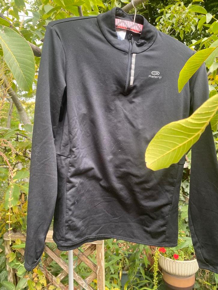 2 zwarte sportpakken, Kalenji, maat medium en maat smal, Kleding | Dames, Sportkleding, Zo goed als nieuw, Ophalen