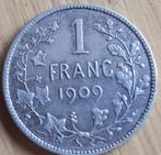 BELGIQUE : 1 FRANC 1909 FR XF KM 56,1, Argent, Envoi, Monnaie en vrac