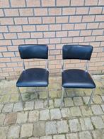 Lot de 2 chaises vintage, Maison & Meubles, Chaises, Enlèvement, Utilisé