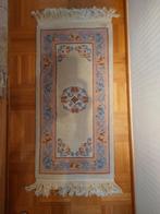 klein vloerkleed Chinees wol 150x63 in goede staat, Ophalen, Gebruikt, 100 tot 150 cm, Beige