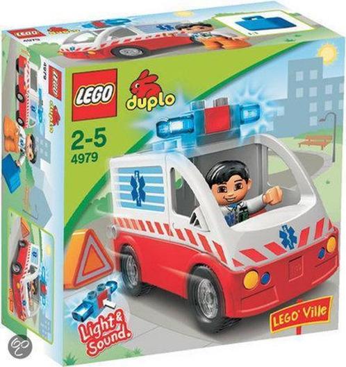 Lego Duplo 4979: ziekenwagen, Kinderen en Baby's, Speelgoed | Duplo en Lego, Gebruikt, Duplo, Complete set, Ophalen