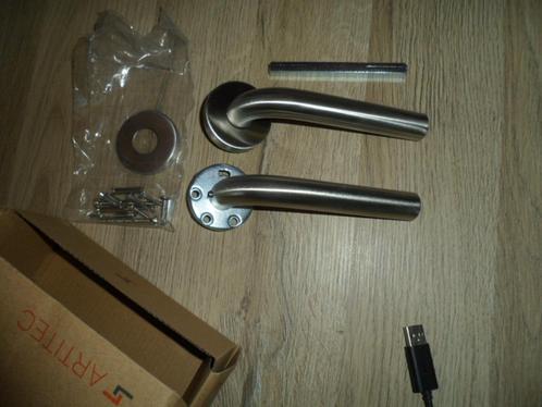 RVS deurkrukken 13sets, Doe-het-zelf en Bouw, Hang- en Sluitwerk, Nieuw, Klink of Kruk, Overige materialen, Ophalen of Verzenden