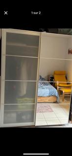 Dressing armoire deux portes, Huis en Inrichting, Kasten | Kleerkasten, Ophalen, Zo goed als nieuw