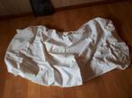 Matrasbeschermer 85 cm x 200 cm, Huis en Inrichting, Ophalen of Verzenden, Gebruikt, Eenpersoons, Wit