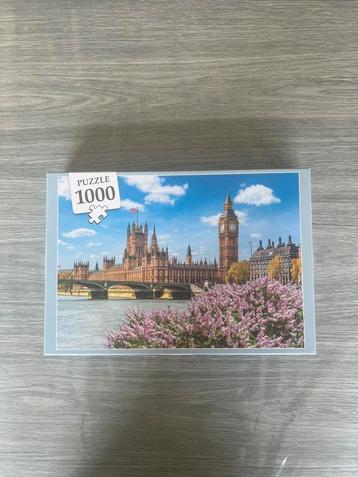 Puzzel van 1000 stukjes, Hobby en Vrije tijd, Denksport en Puzzels, Ophalen, 500 t/m 1500 stukjes, Zo goed als nieuw, Legpuzzel