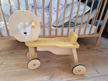 Houten loopfietsje Trixie leeuw (nieuw) beschikbaar voor biedingen