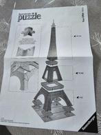 Eiffeltoren 3D puzzel Ravensburger, Hobby en Vrije tijd, Ophalen, Gebruikt