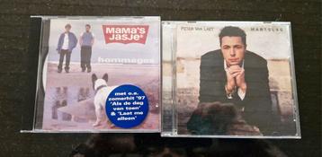 2 CD's Mama's Jasje & Peter van Laet beschikbaar voor biedingen