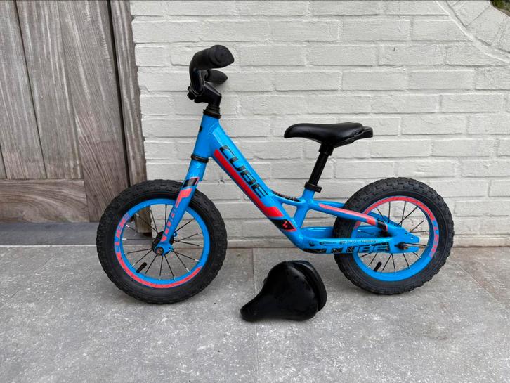 Cube loopfiets, Kinderen en Baby's, Speelgoed | Buiten | Voertuigen en Loopfietsen, Gebruikt, Loopfiets, Ophalen
