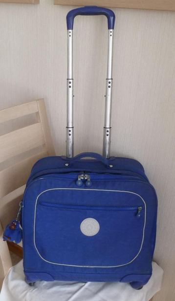 Kipling Trolley 4 wielen „Manary” inktblauw + aap beschikbaar voor biedingen