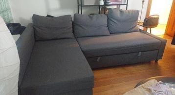 Ikea Friheten zetelbed, Huis en Inrichting, Ophalen, Gebruikt, 100 tot 125 cm, Hoekbank