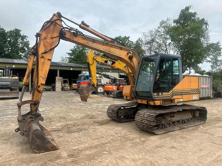 CASE 688 B 16 ton, Zakelijke goederen, Machines en Bouw | Kranen en Graafmachines, Graafmachine