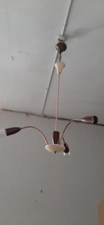 Retro 3 arm verlichting + muur verlichting  Blankenberge beschikbaar voor biedingen