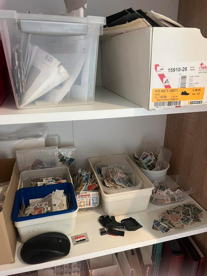 Postzegels restant verzameling, Postzegels en Munten, Postzegels | Volle albums en Verzamelingen, Ophalen