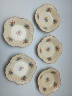 5 bordjes en 1 schaaltje  petit foursetje Edelstein Bavaria, Antiek en Kunst, Ophalen of Verzenden