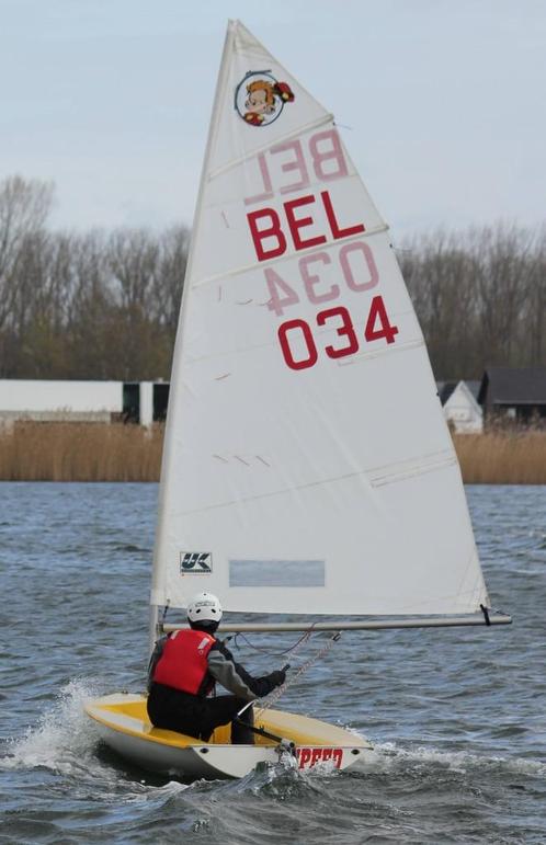 Spirou, Watersport en Boten, Open zeilboten, Gebruikt, Overige typen, Minder dan 3 meter, Polyester, Geen motor, Ophalen of Verzenden