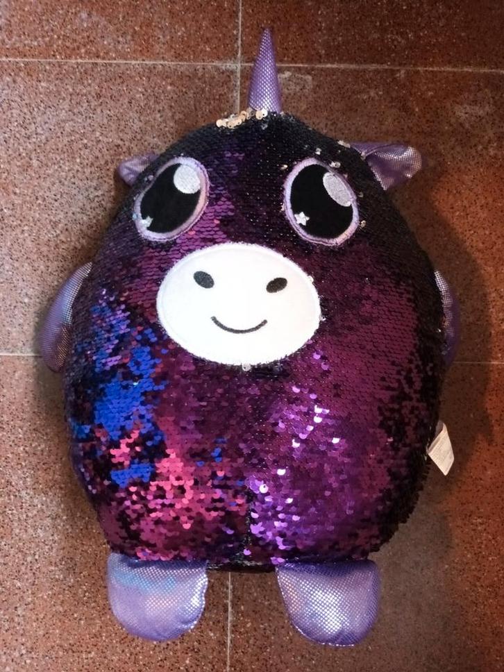 Glitter Palz Unicorn van 35cm, Kinderen en Baby's, Speelgoed | Knuffels en Pluche, Zo goed als nieuw, Ophalen