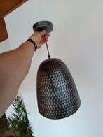 Metal brushed hanglamp (Zilver), Huis en Inrichting, Lampen | Hanglampen, Ophalen of Verzenden, Zo goed als nieuw
