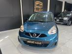 Nissan Micra 1.2 BENZINE EURO 6B, Auto's, Nissan, 4 zetels, Stof, Gebruikt, Blauw