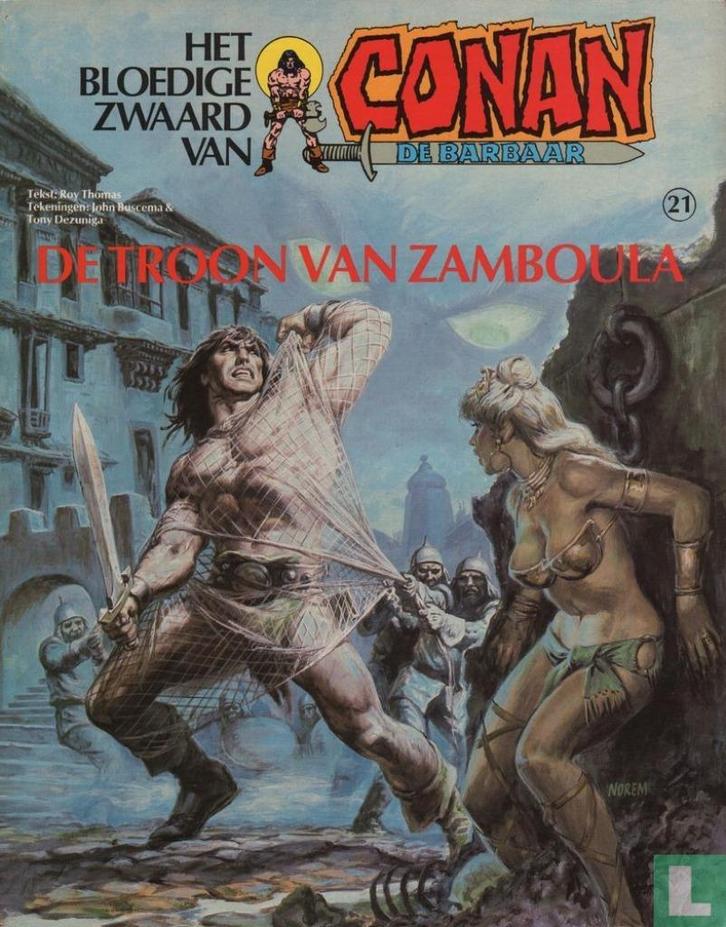 4x Het bloedige zwaard van Conan de Barbaar (1e druk!), Boeken, Stripverhalen, Zo goed als nieuw, Meerdere stripboeken, Verzenden