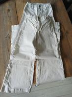 Mooie witte broek in maat 134 en in maat 140., Ophalen of Verzenden, Zo goed als nieuw, Meisje, Broek
