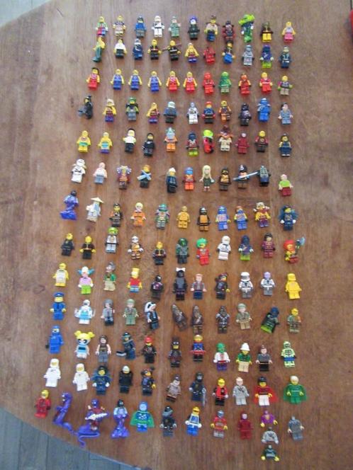 Lego Minifiguren - 250 + figuren en accessoires, Kinderen en Baby's, Speelgoed | Duplo en Lego, Gebruikt, Lego, Losse stenen, Ophalen of Verzenden
