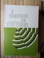 A Handbook on Stuttering / O. Bloodstein, Boeken, Psychologie, Oliver Bloodstein, Zo goed als nieuw, Ophalen, Overige onderwerpen