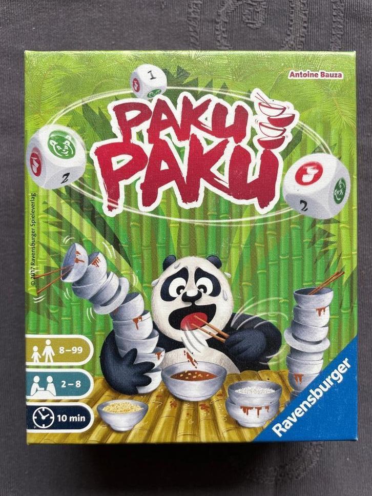Paku paku bordspel, Hobby en Vrije tijd, Gezelschapsspellen | Bordspellen, Zo goed als nieuw, Een of twee spelers, Drie of vier spelers