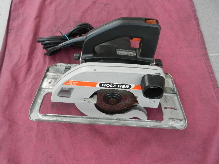 HolzHer 2117 57.1792 168 Cirkelzaagmachine, Doe-het-zelf en Bouw, Gereedschap | Zaagmachines, Zo goed als nieuw, Cirkelzaag, Ophalen