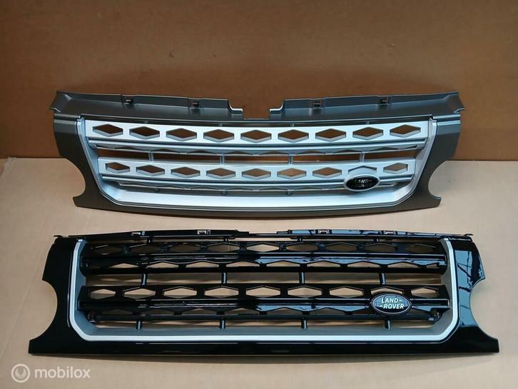 Grill Land Rover Discovery III 3 Gril Grille Zwart / Zilver, Auto-onderdelen, Carrosserie, Land Rover, Nieuw, Ophalen of Verzenden