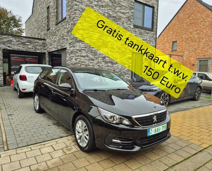 Peugeot 308SW 1.2Benzine Active 2021 AC Navi Trekh. GARANTIE, Auto's, Peugeot, Bedrijf, Te koop, ABS, Airbags, Airconditioning