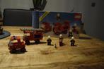 Vintage lego - 6366 - brandweer - set + bouwplan + doos 1984, Comme neuf, Ensemble complet, Lego, Enlèvement ou Envoi
