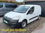 Citroen Berlingo euro6 airco*3-zit*navi*apple-carplay*waarb, Auto's, Bestelwagens en Lichte vracht, Voorwielaandrijving, Stof