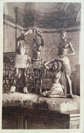 TERVUEREN - Museum van Belgisch Congo - LOT van 2 CPA beschikbaar voor biedingen