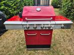 Gasbarbecues met 2 gasflessen., Tuin en Terras, Gasbarbecues, Ophalen, Zo goed als nieuw