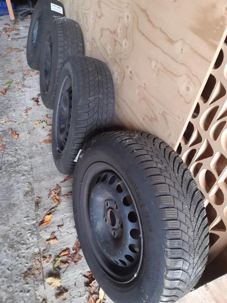 Continental Winterbanden, set van 4, Auto-onderdelen, Banden en Velgen, Banden en Velgen, Winterbanden, 15 inch, Overige, 195 mm