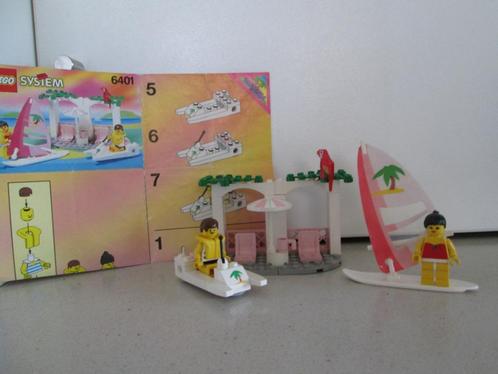 Lego system nr. 6401 van 1992 paradisa met 3 minifiguren ,, Enfants & Bébés, Jouets | Duplo & Lego, Comme neuf, Lego, Ensemble complet